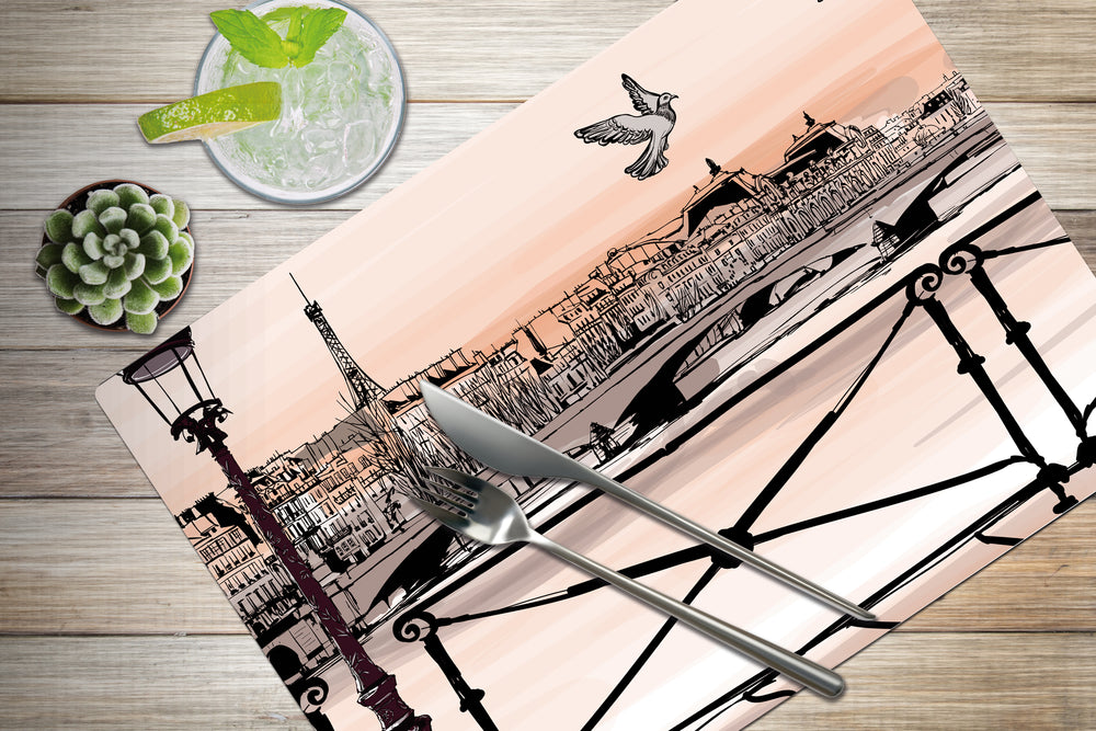 4 Sets de table CIEL DE PARIS